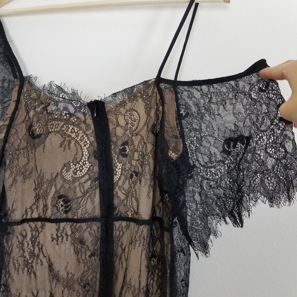 Keepsake Above Water Black Lace Mini Dress - Picture 6 of 6